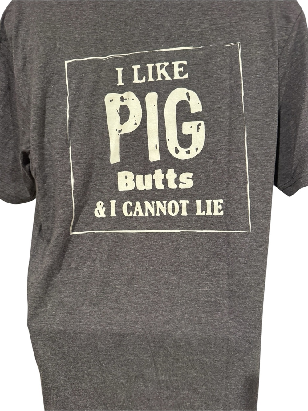 District Gray Smokin Fatty's BBQ Graphic Short Sleeve Tee - Picture 2 of 5